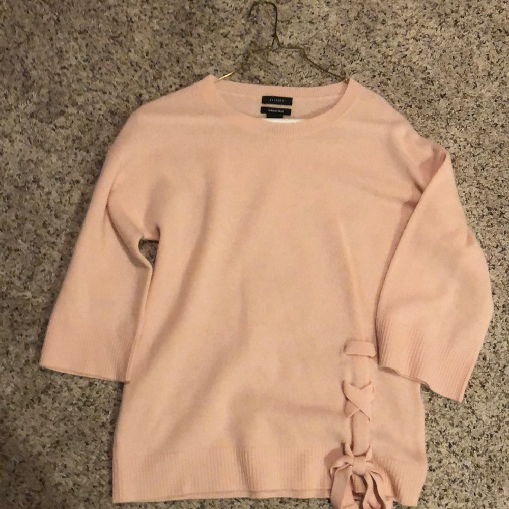 Halogen XS petite cashmere blend sweater